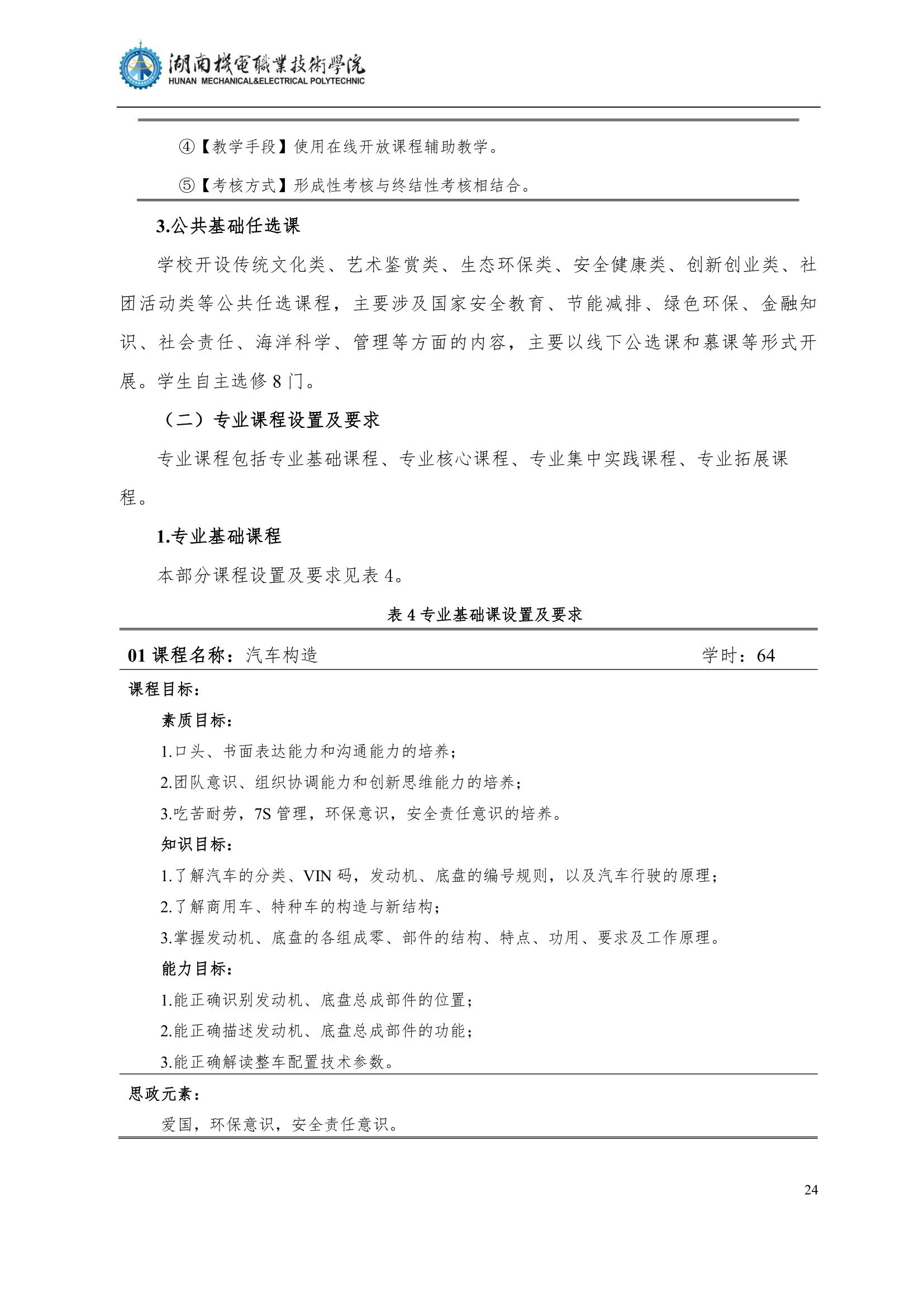 4澳门十大正规网赌平台2022级汽车智能技术专业人才培养方案_26.jpg