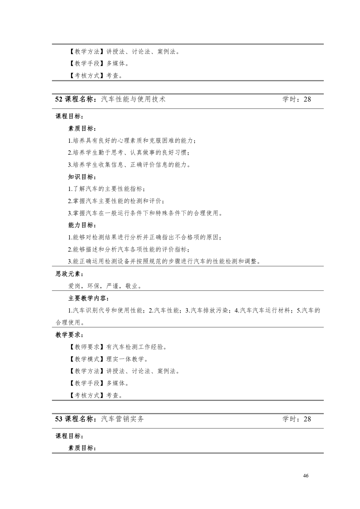 澳门十大正规网赌平台2022版汽车电子技术专业人才培养方案V6_page-0048.jpg
