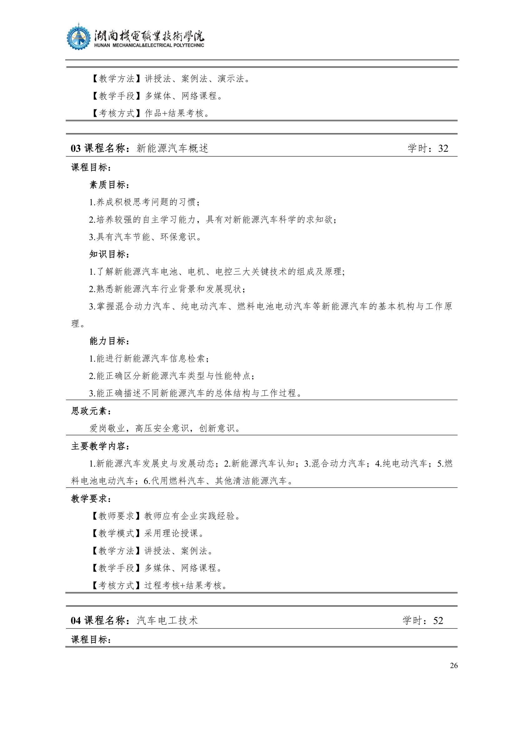 4澳门十大正规网赌平台2022级汽车智能技术专业人才培养方案_28.jpg